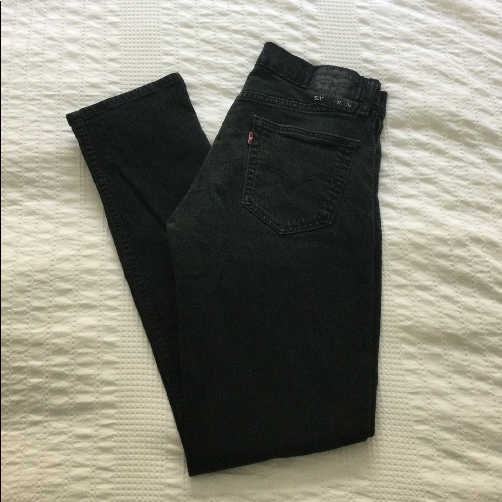 Men’s Black Levi’s 511 Jeans 32x34